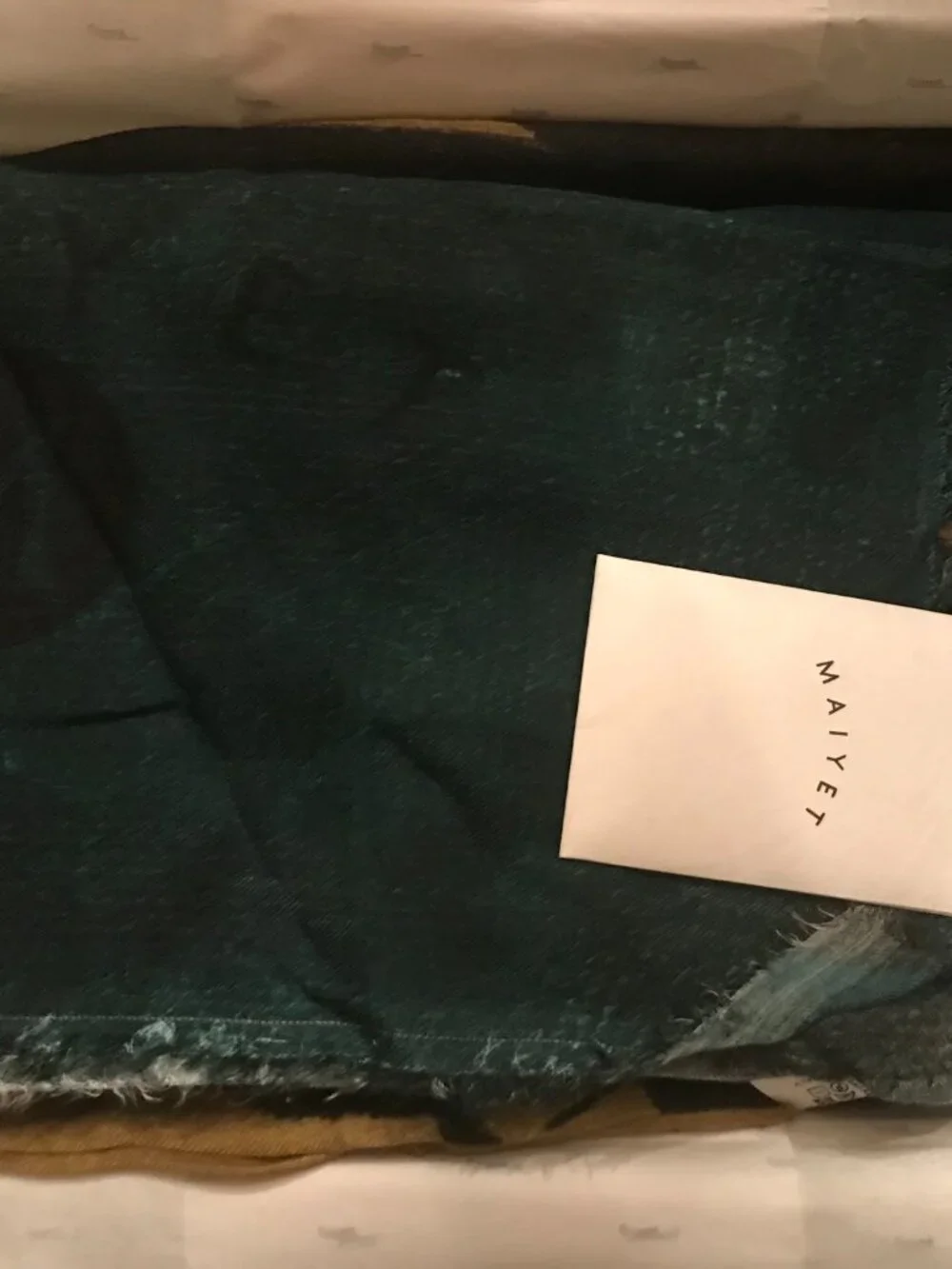 Maiyet Limited Edition Cubist Scarf Wrap – Apollo Circle Benefit – New with Box